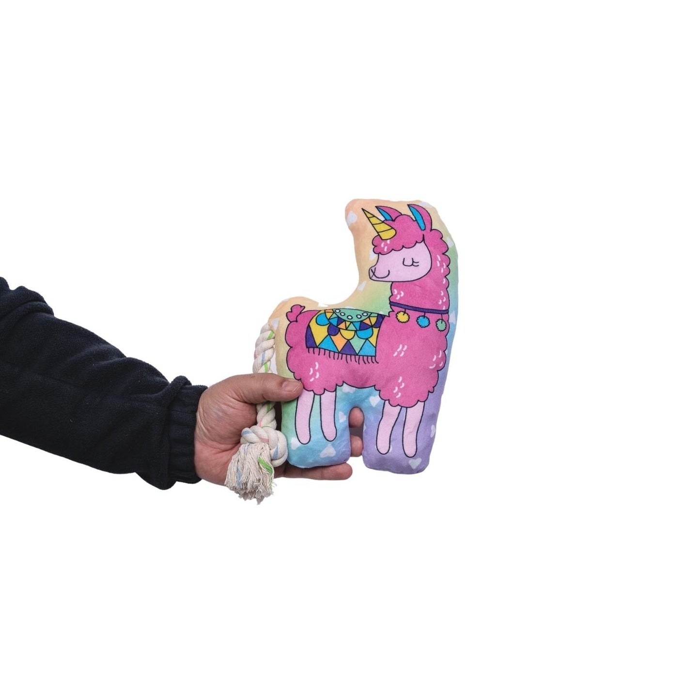 Magical Llama Squeaker Dog Toy