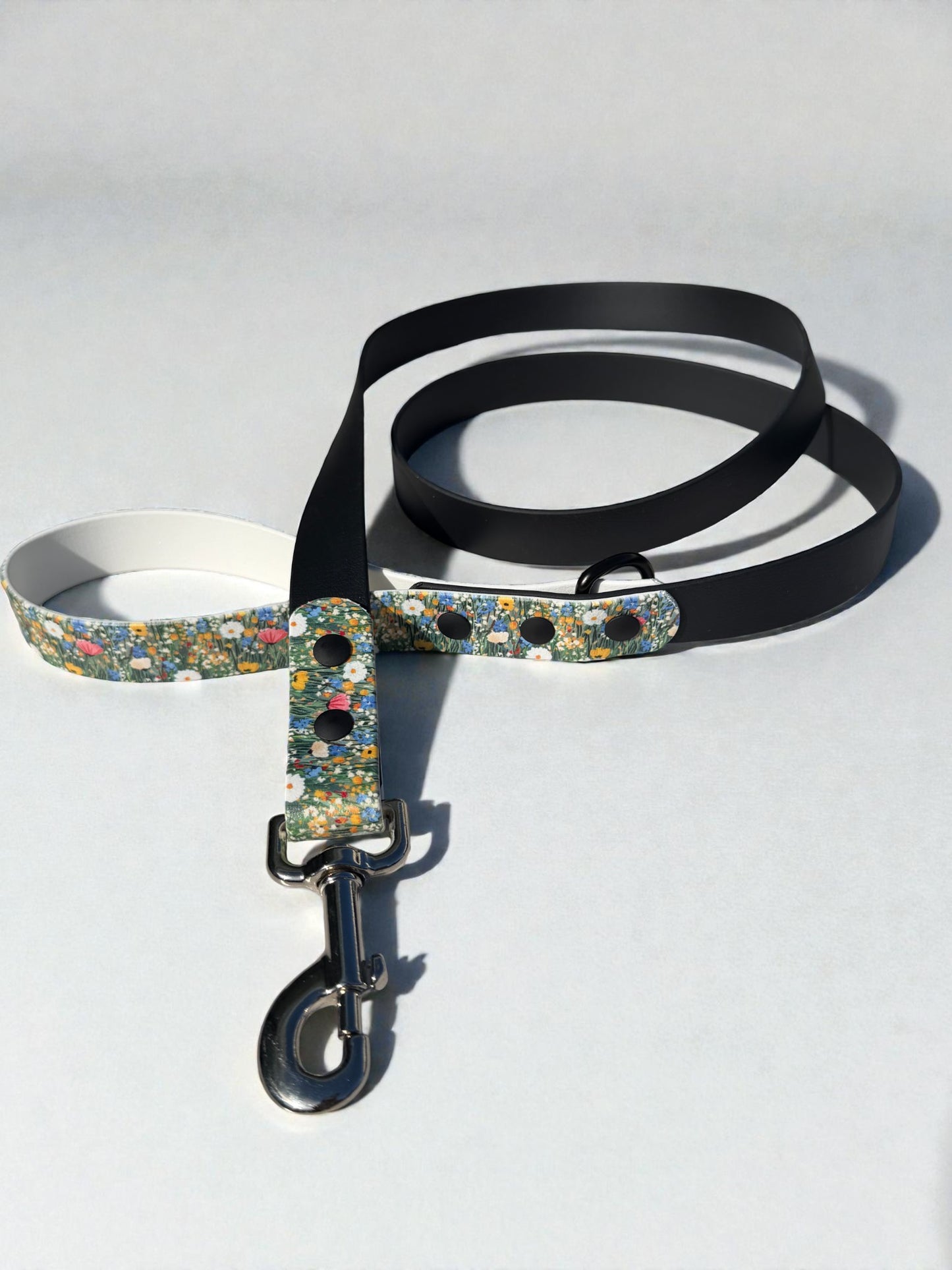 Floral Print Biothane Leash