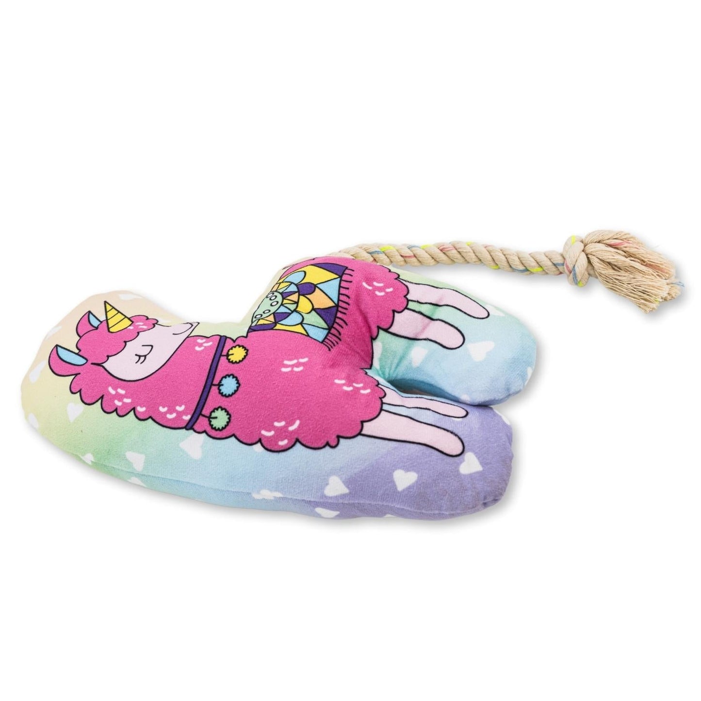 Magical Llama Squeaker Dog Toy