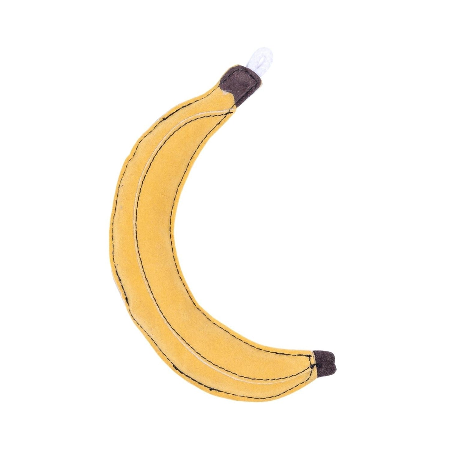 Faux Leather Banana Dog Chew Toy – Durable, Safe & Non-Toxic Materials