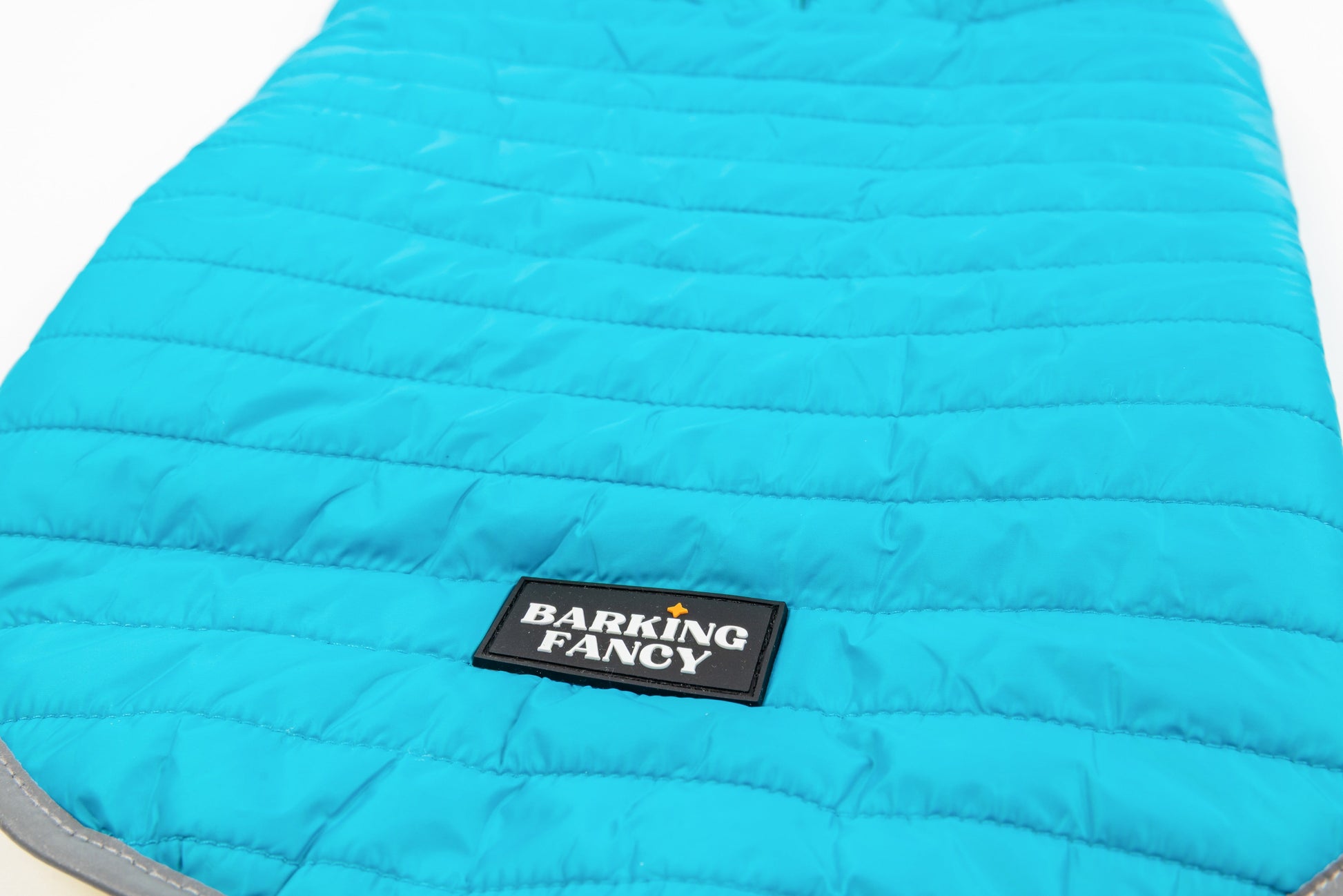 Adventurer Reversible Dog Vest - Blue - Logo Shot