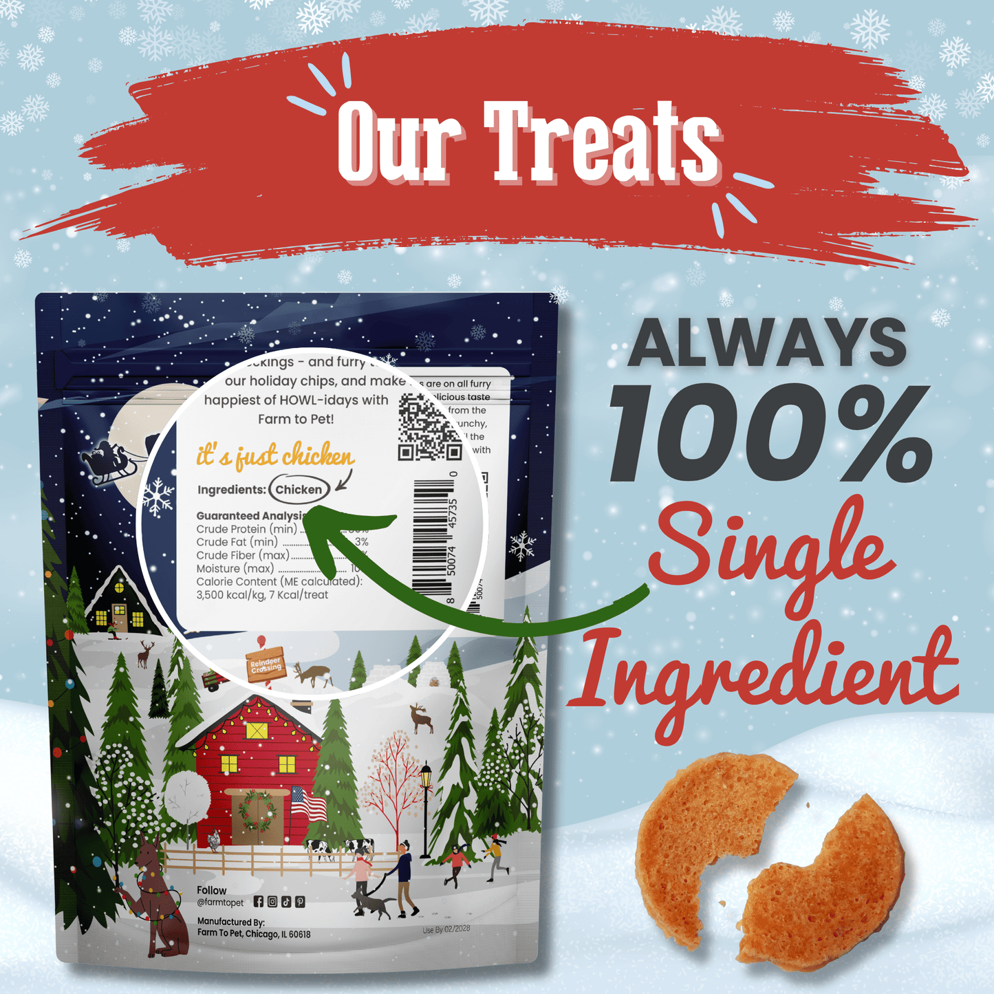 Holiday Chips for Dogs