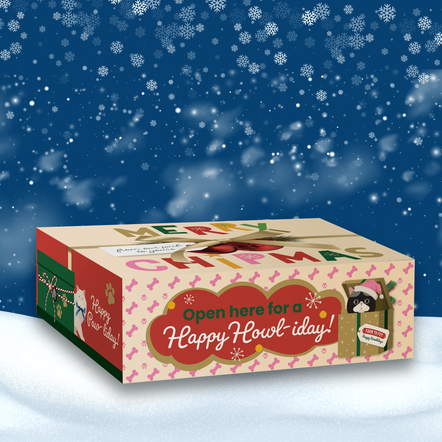 Seasons Treatings Dog Treats & Accessory Box