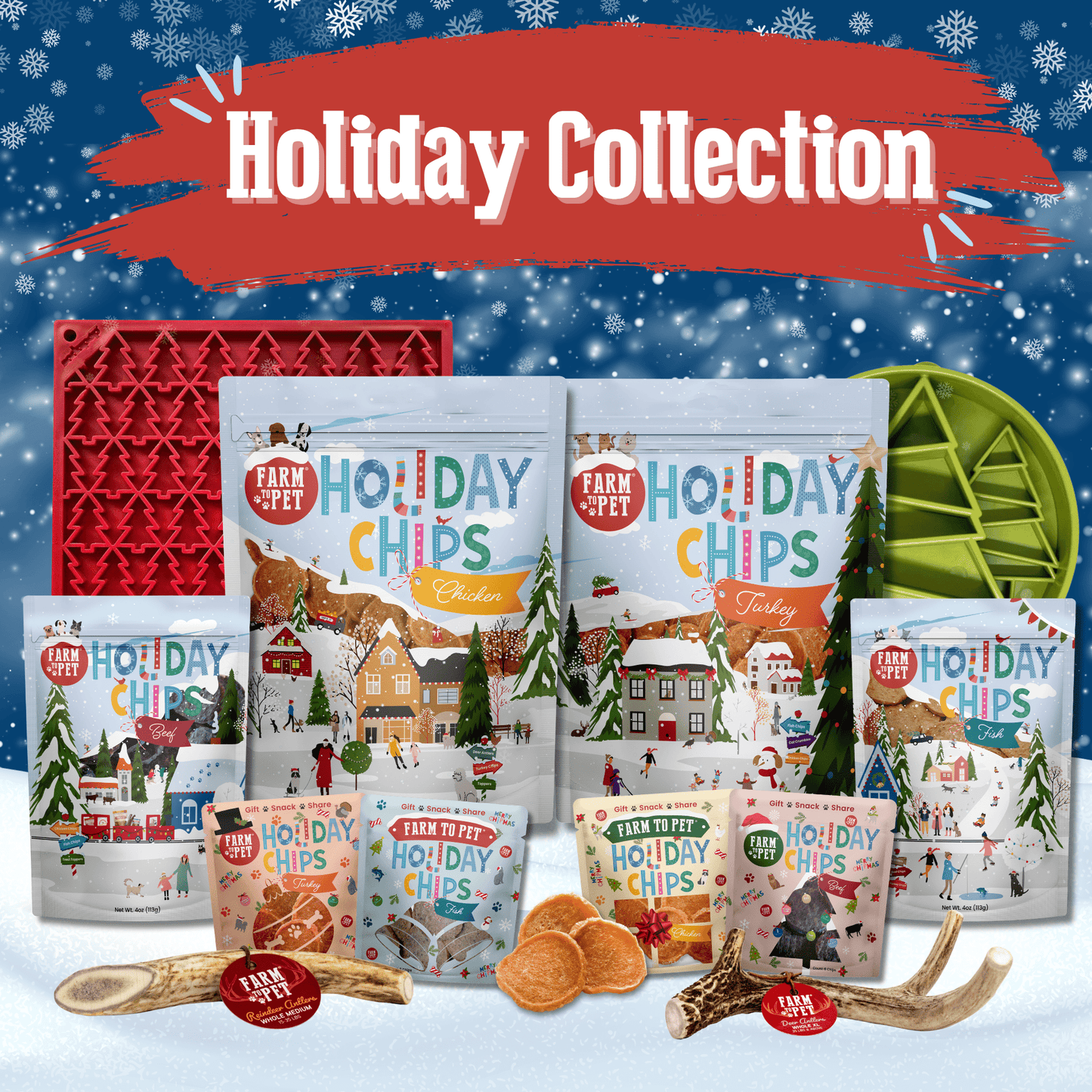 Holiday Chips for Dogs