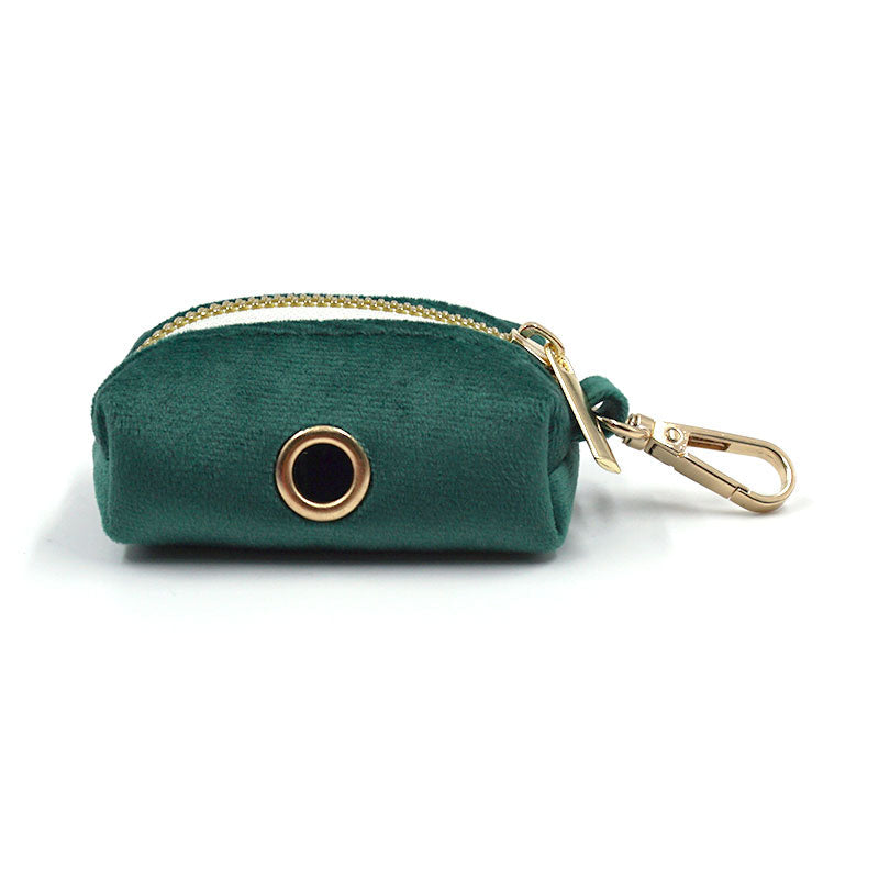 Fir Signature Velvet poop bag dispenser side view