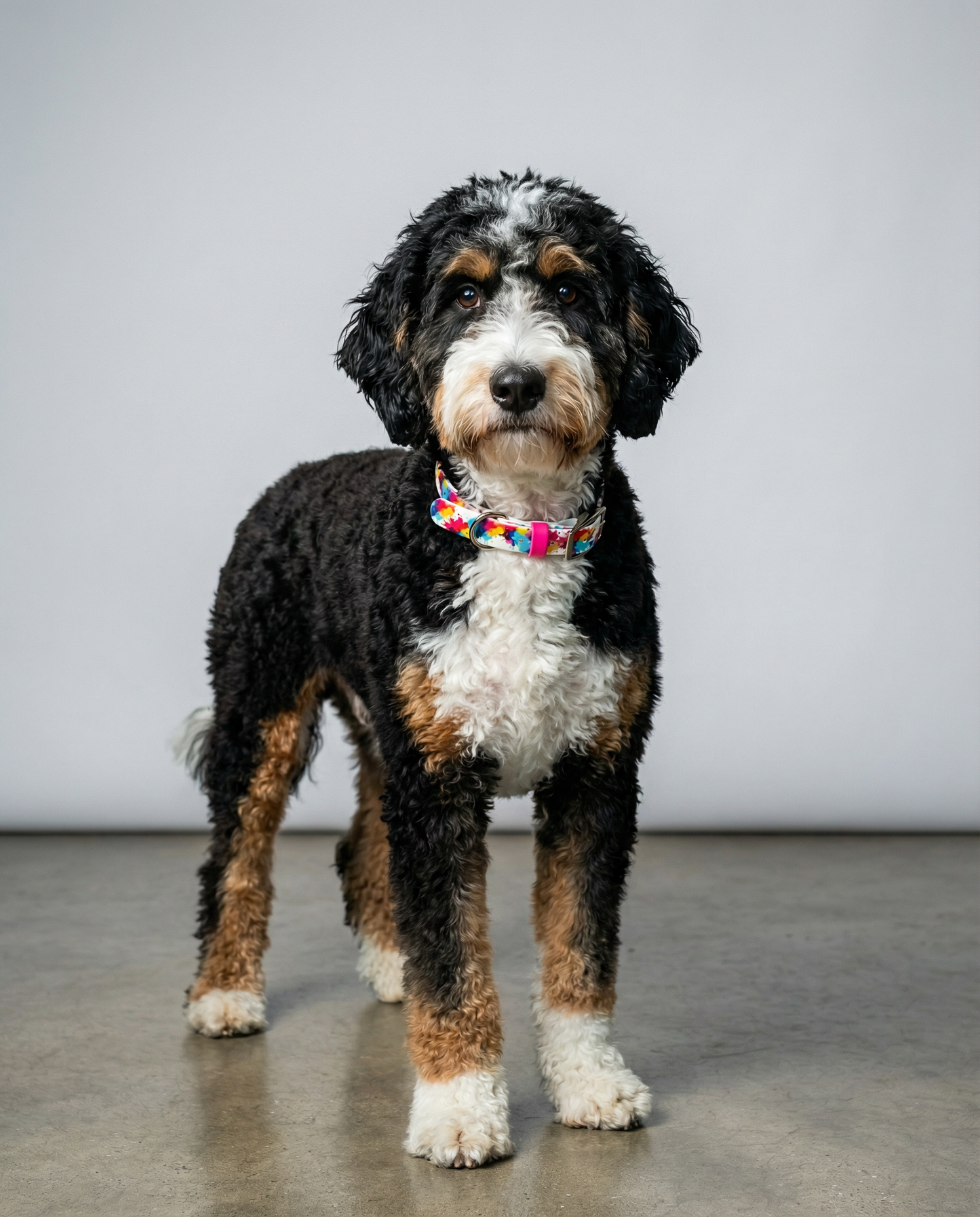 Paint Splash Biothane Collar