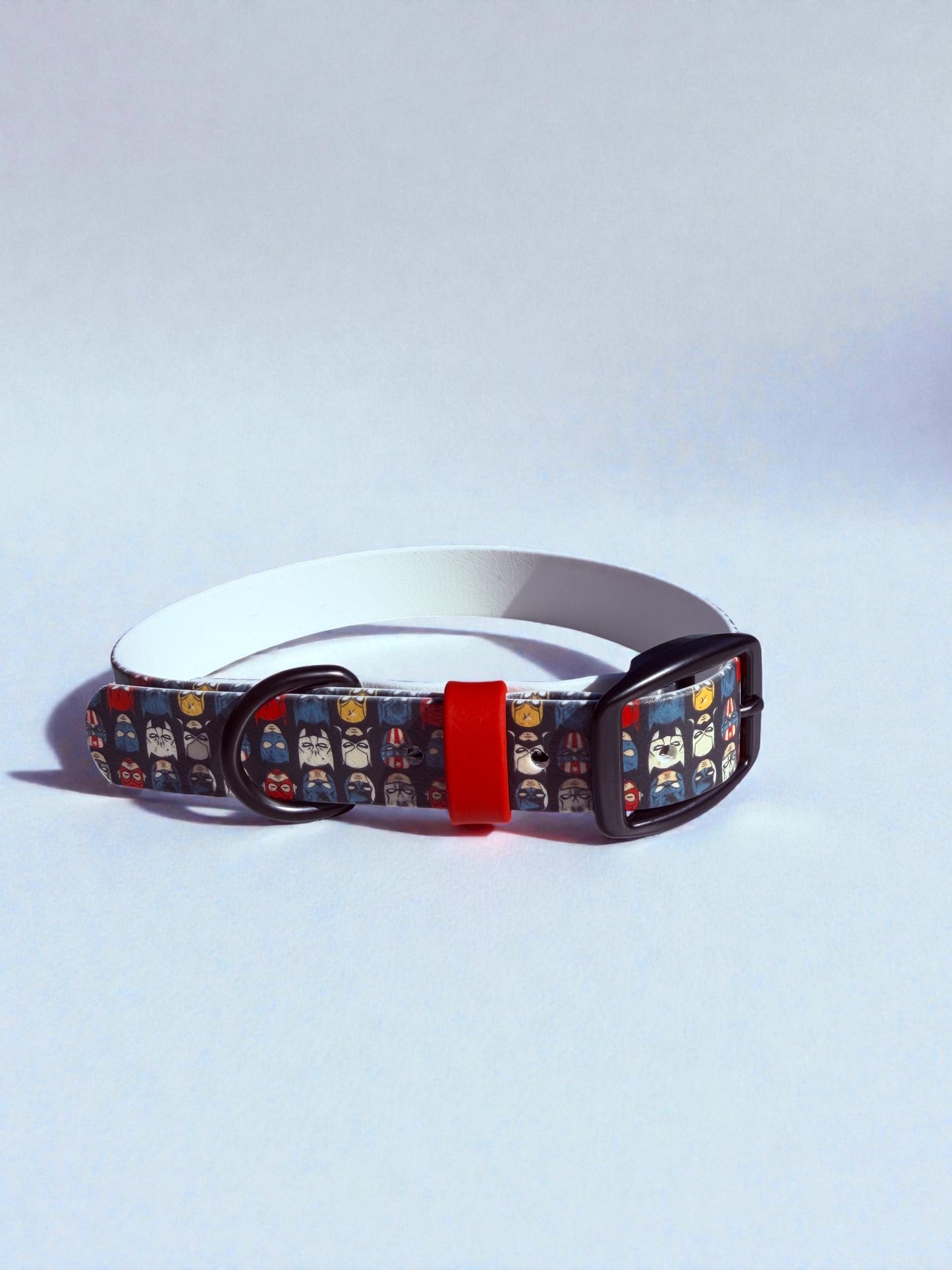 Superheroes Biothane Collar