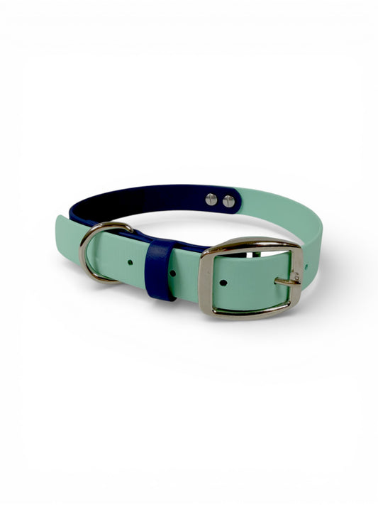 Custom Two-Color Biothane Collar