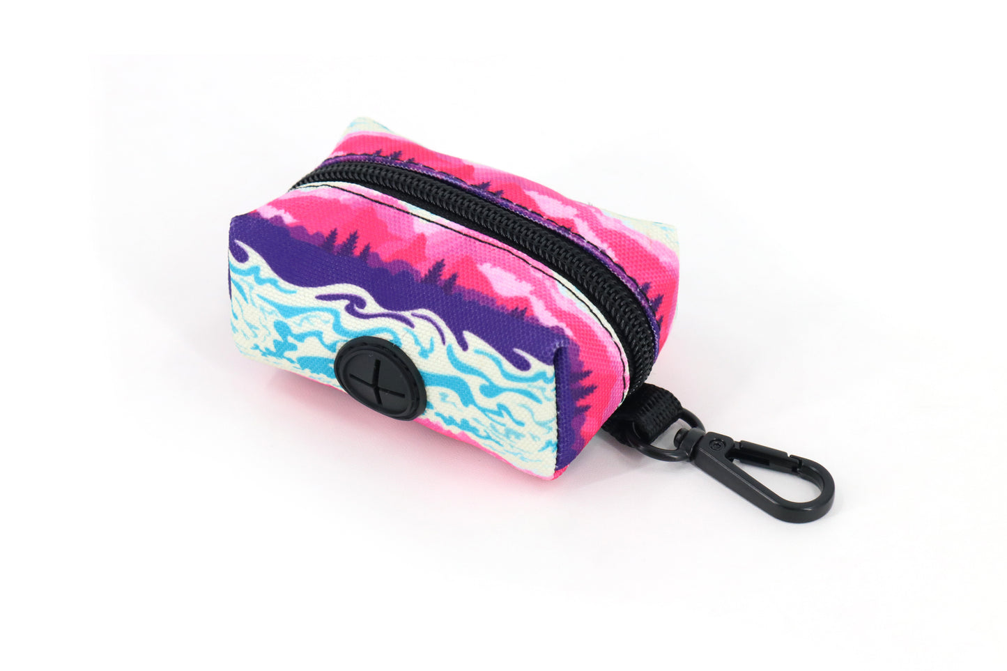 Mountainscape Clip-On Poop Bag Dispenser - Pink