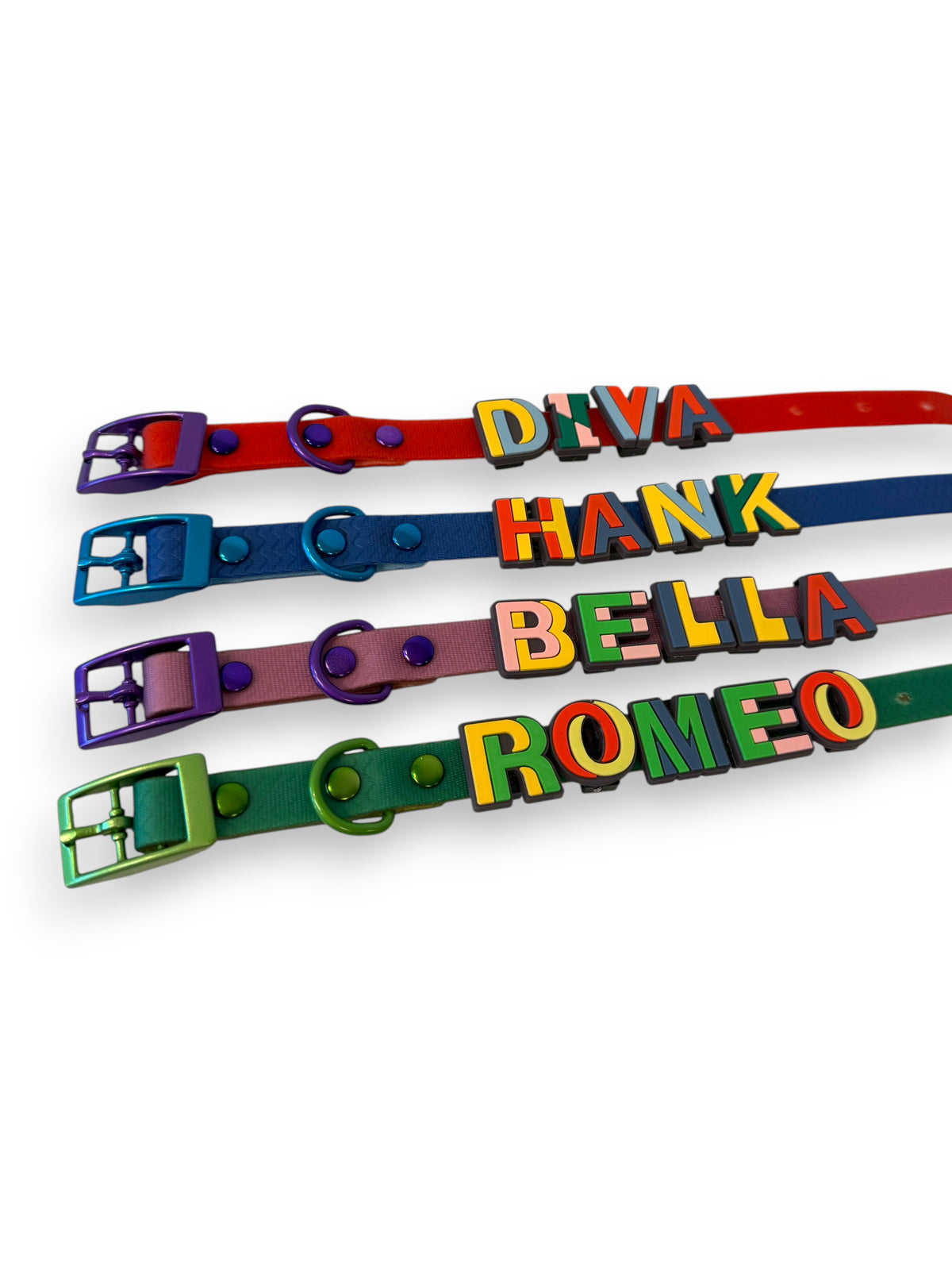 Pop Letter Collar Charms