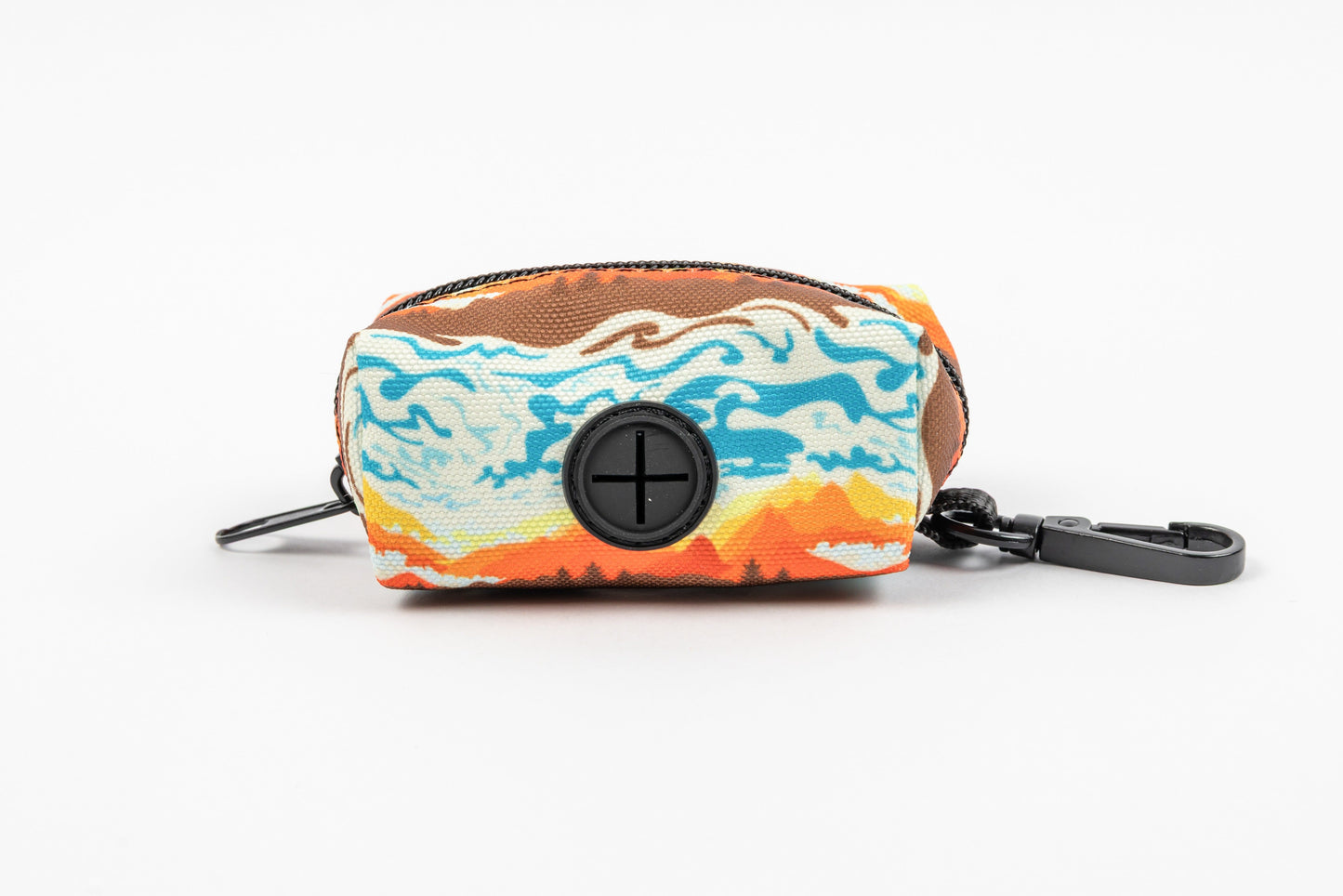 Mountainscape Poop Bag Dispenser - Orange - Side 2