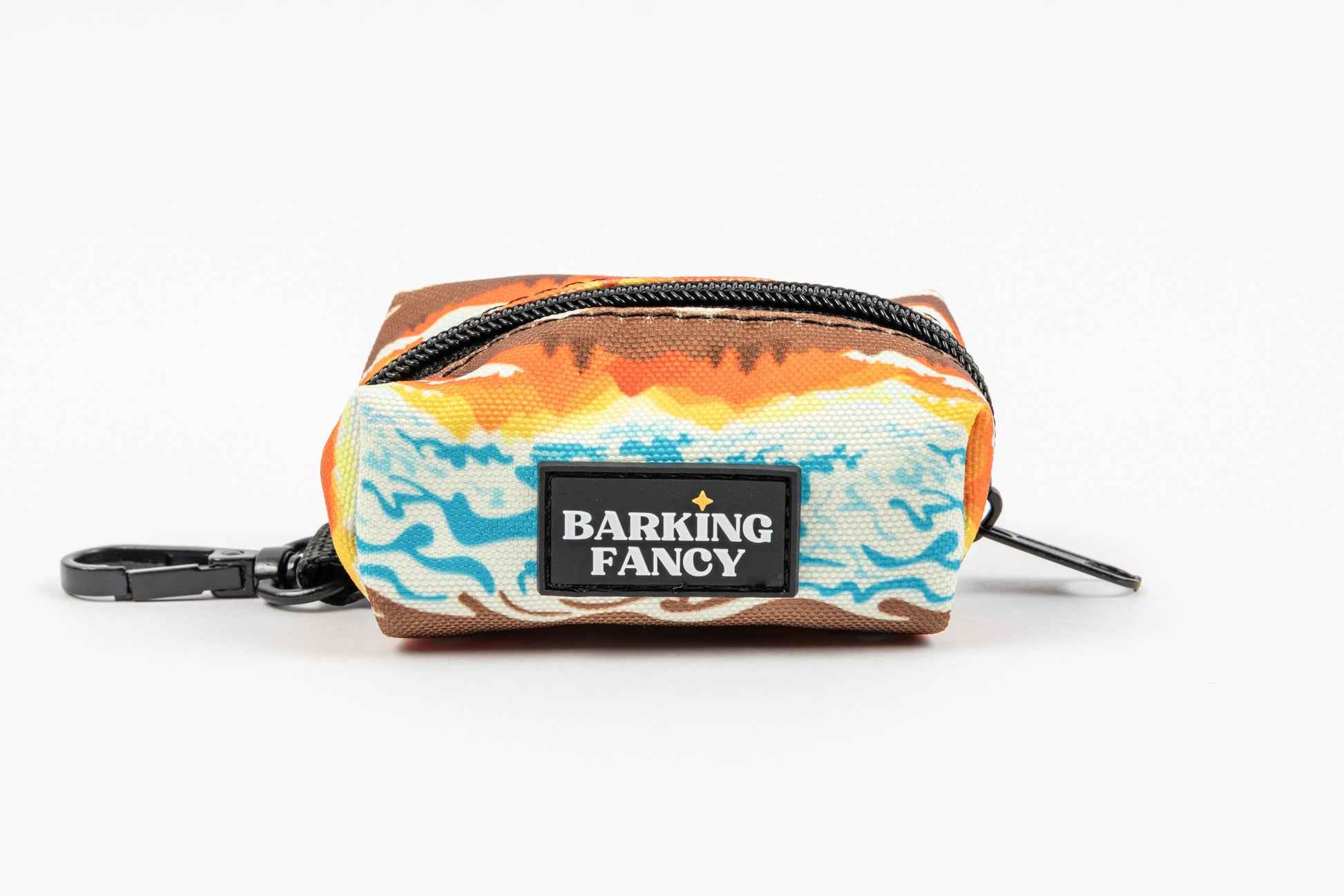Mountainscape Poop Bag Dispenser - Orange - Side