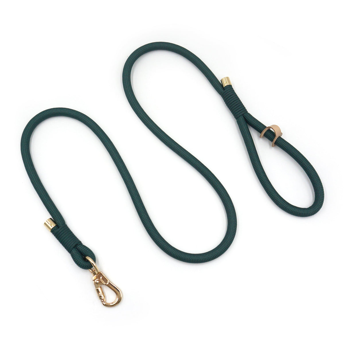 Fir Signature Rope dog leash on a white background