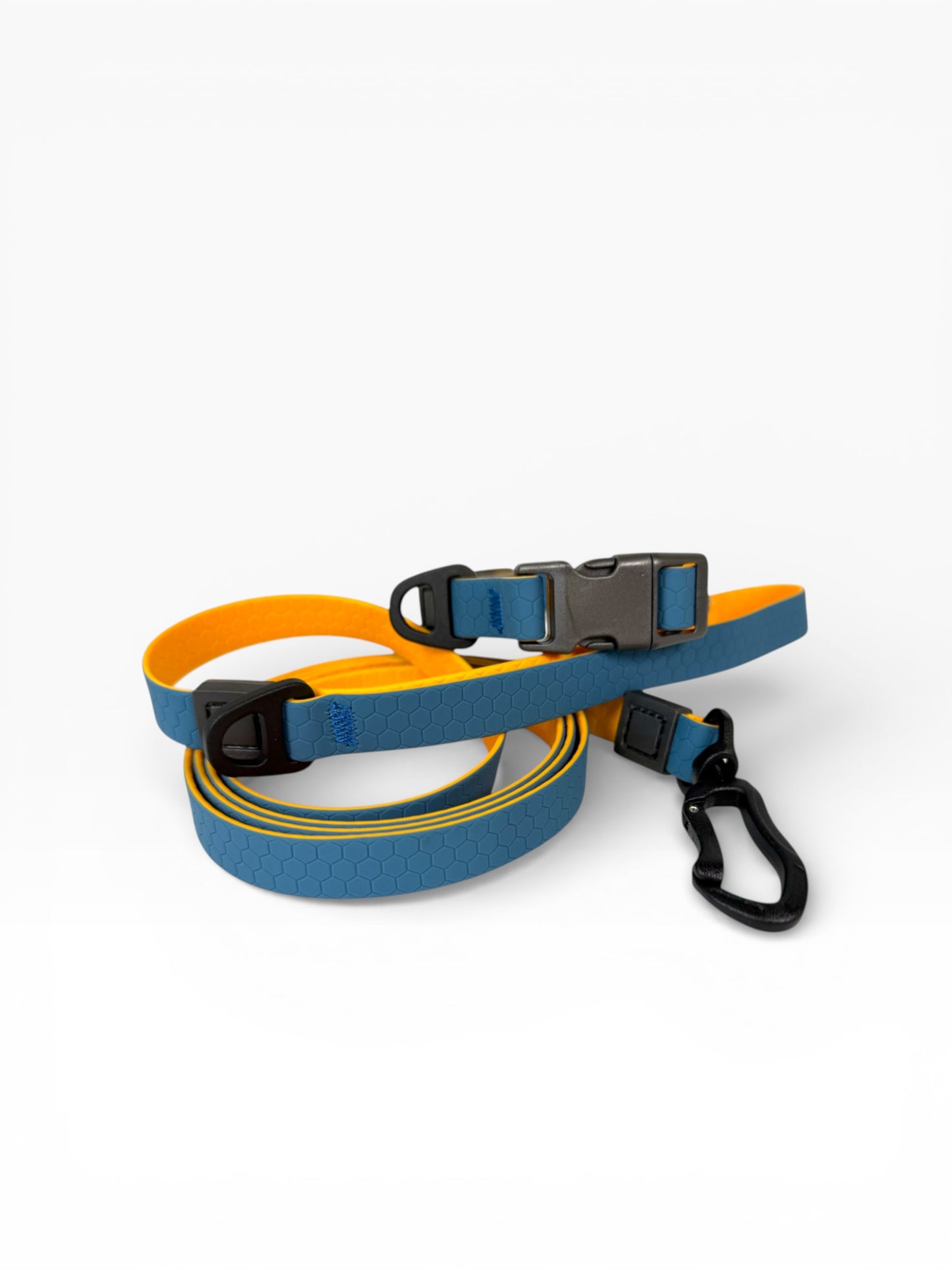 Hexagon Walk Set - Waterproof Collar & Leash Set for Small Dogs
