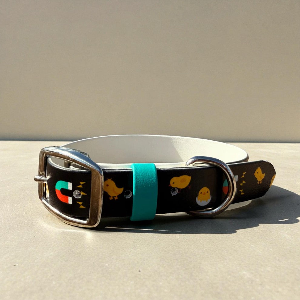 Chick Magnet Printed Biothane Collar