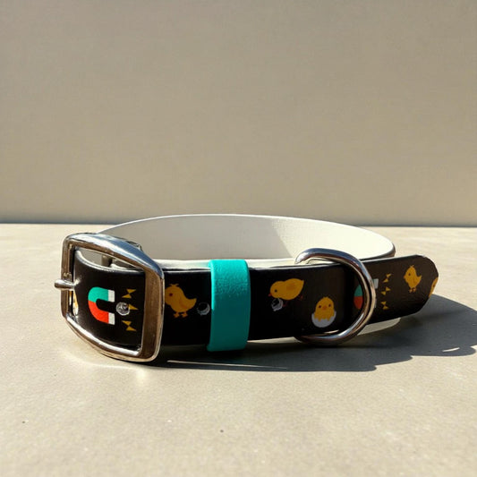 Chick Magnet Printed Biothane Collar