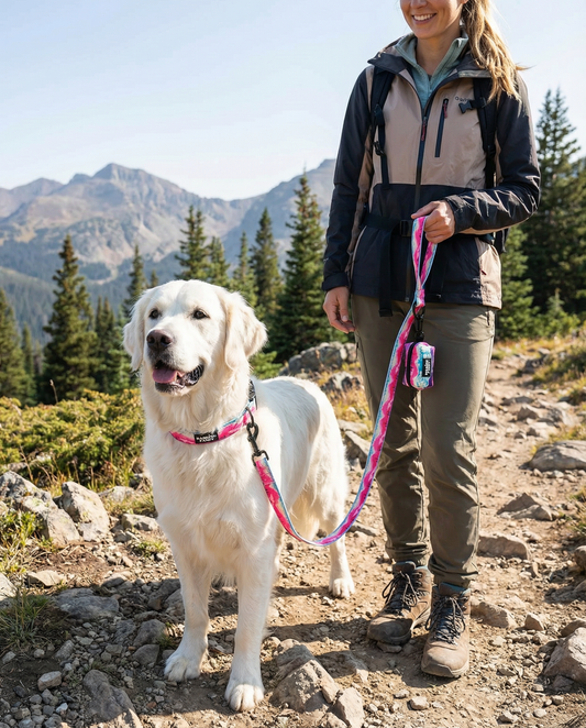Mountainscape Clip-On Poop Bag Dispenser - Pink