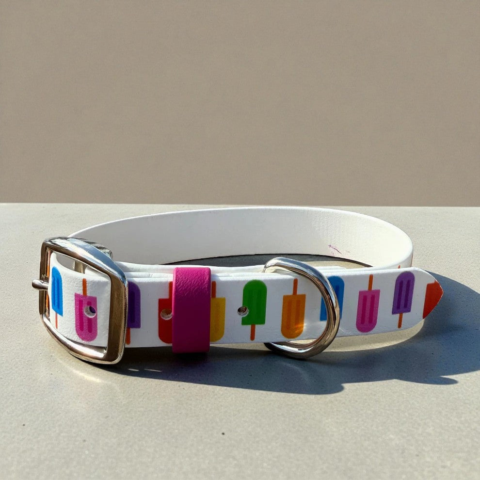 Popsicles Printed Biothane Collar